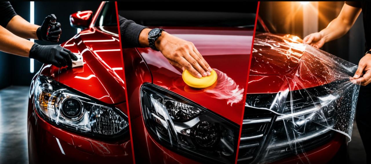 Ceramic Coating vs Wax and PPF comparison